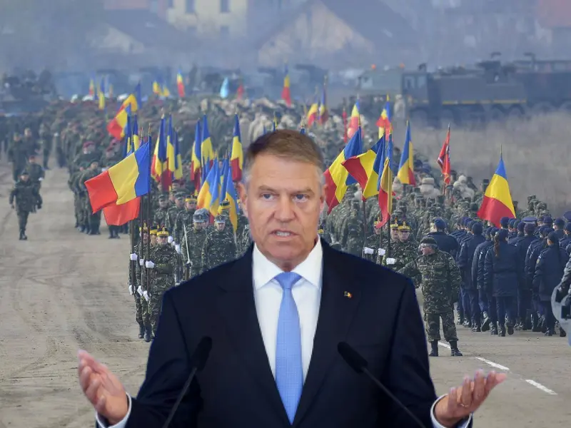 Iohannis, despre revenirea la armata obligatorie în România: „Asta este o chestiune foarte clară” - Foto: Facebook (Colaj)