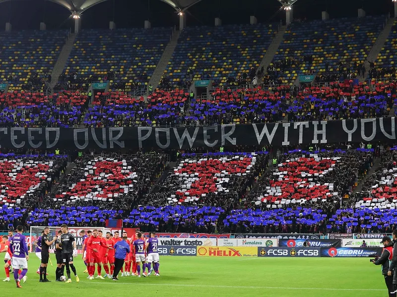 Meci de fotbal între FCSB și Dinamo (6 nov 2022) Imagine cu rol ilustrativ FOTO: INQUAM PHOTOS/Stefan Constantin