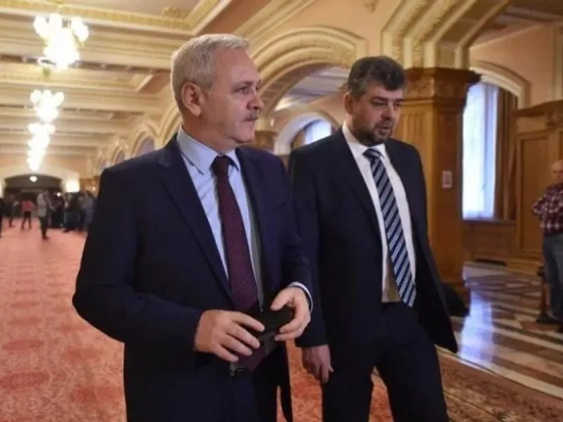 Liviu Dragnea și Marcel Ciolacu