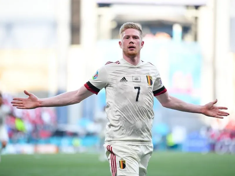 Kevin Bruyne, decisiv pentru Belgia/Foto: UEFA