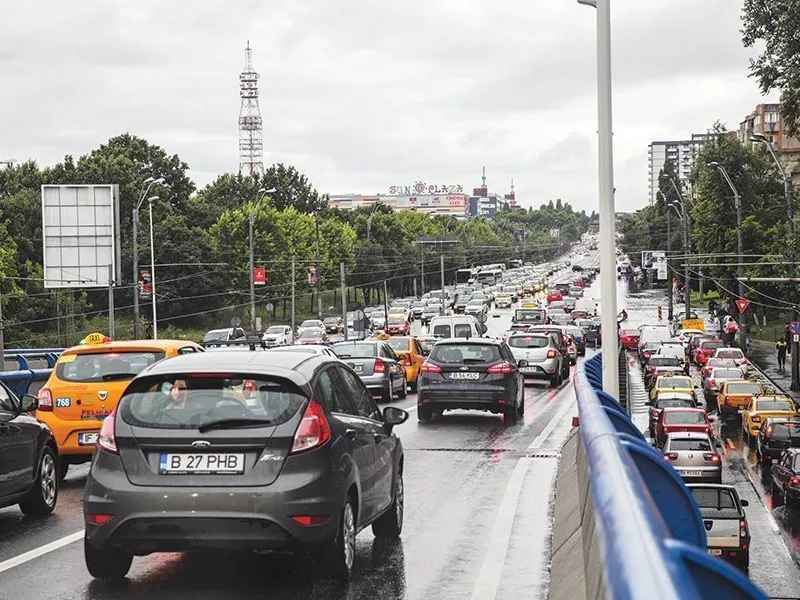 Bucureștiul se blochează la orele de vârf