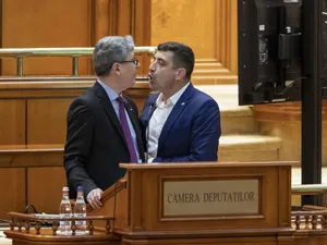 PNL, solidar cu ministrul Energiei, Virgil Popescu, agresat în Parlament de liderul de AUR. / Foto: digi24.ro