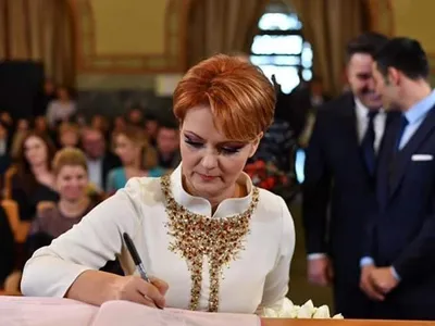 Lia Olguța Vasilescu, o pasionată a înjurăturilor, fie acestea scrise sau orale/FOTO: Facebook.com