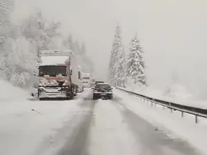 Cod galben de ninsori în județul Galați. Zăpadă depusă pe mai multe drumuri naționale și județene - Foto: Facebook/Meteoplus - Caracter ilustrativ