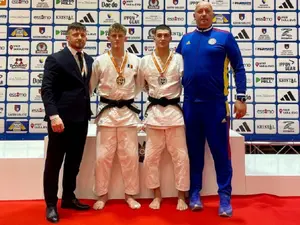 Judoka din Oradea care au făcut performanța la Sarajevo Foto: ebihoreanul.ro