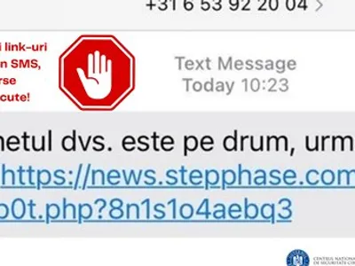 SRI și CERT-RO au identificat o nouă campanie malware asupra dispozitivelor mobile cu Android și iOS. / Foto: CERT-RO