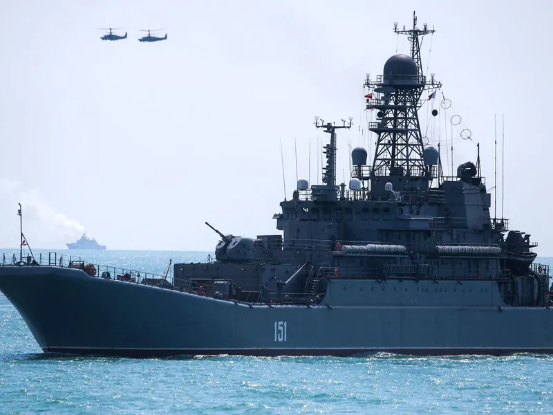 Rusia are avantaj militar asupra Ucrainei în Marea Azov/foto: ukrnews