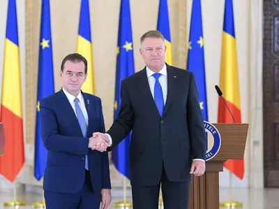 Premierul Orban și președintele Iohannis/FOTO: facebook.com