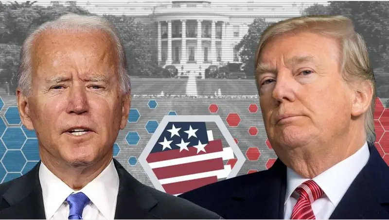 Biden vs Trump pentru Casa Albă/FOTO: bbc.com