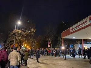 Protest la UPU Satu Mare - Foto: Digi24