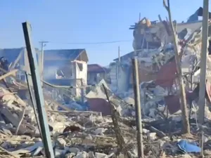 Bombardamente intense la Marea Neagră. Rușii au atacat cu rachete orașele Nikolaev și Odesa/FOTO: Captura video