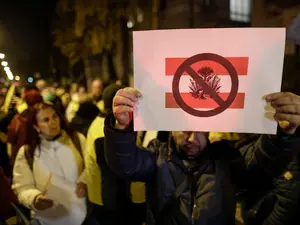 În România au avut loc mai multe proteste împotriva Austriei care ne-a blocat accesul în Schengen (imagine cu caracter ilustrativ) Foto: INQUAM Photos/Octav Ganea