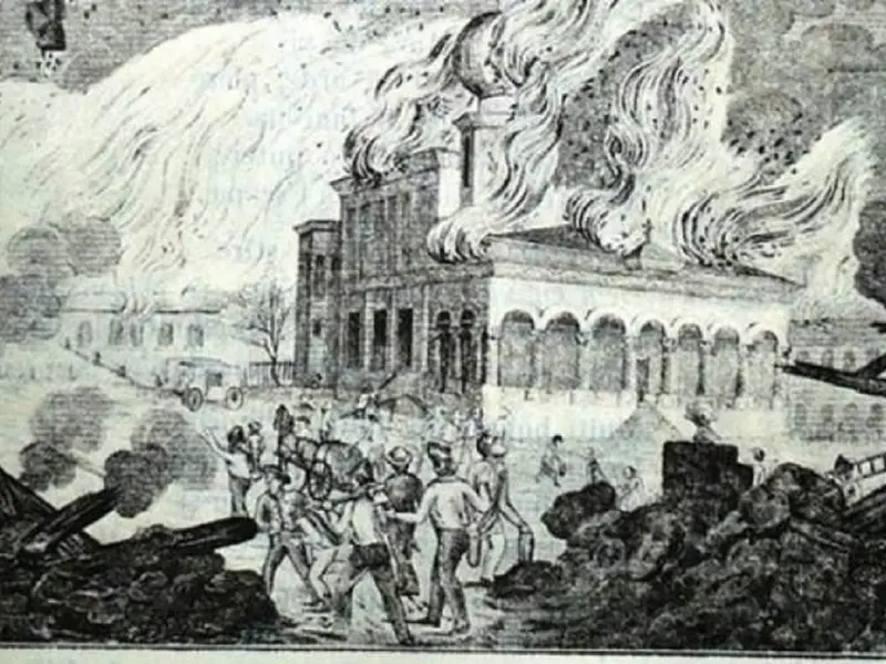 Incendiul din 1847 - Foto: Arhiva