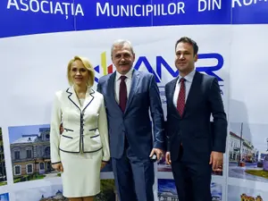 Dragnea, Firea și Robert Negoiță, martie 2017 Foto: Facebook