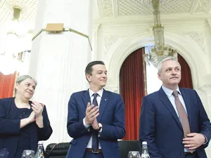 Sevil Shhaideh, alături de Grindeanu și Dragnea