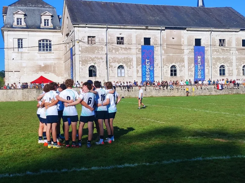 Turneul Rugby Heritage Cup 2023 din Franța Foto: Facebook/ Pontlevoy Rugby Heritage Cup 2023 Alexandru Iurov