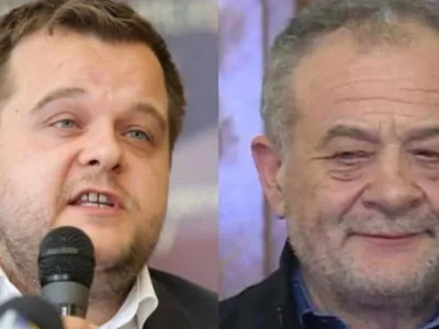 Tudor Buzatu (stânga) și Dumitru Buzatul (drepata) - Foto: B1TV