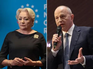 Ce spune Viorica Dăncilă despre relația lui Geoană cu omul unui oligarh rus și cum a ajuns la NATO Foto: INQUAM Photos/George Călin