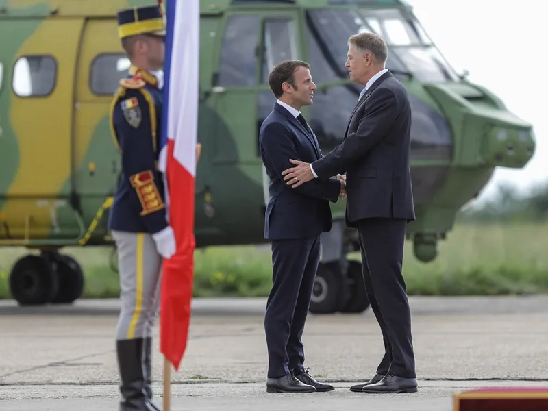 VIDEO Macron: România nu e pentru Franţa o ţară ca oricare alta. Avem o prietenie de secole / Inquam Photos / Octav Ganea