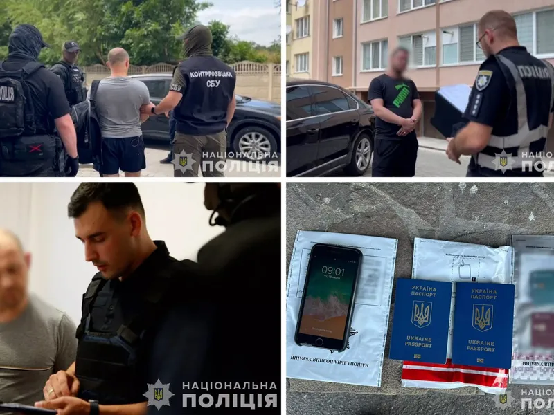 Poliția ucraineană i-a arestat pe agenții ruși care recrutau pentru sabotaje în Europa - Foto: Militarnyi