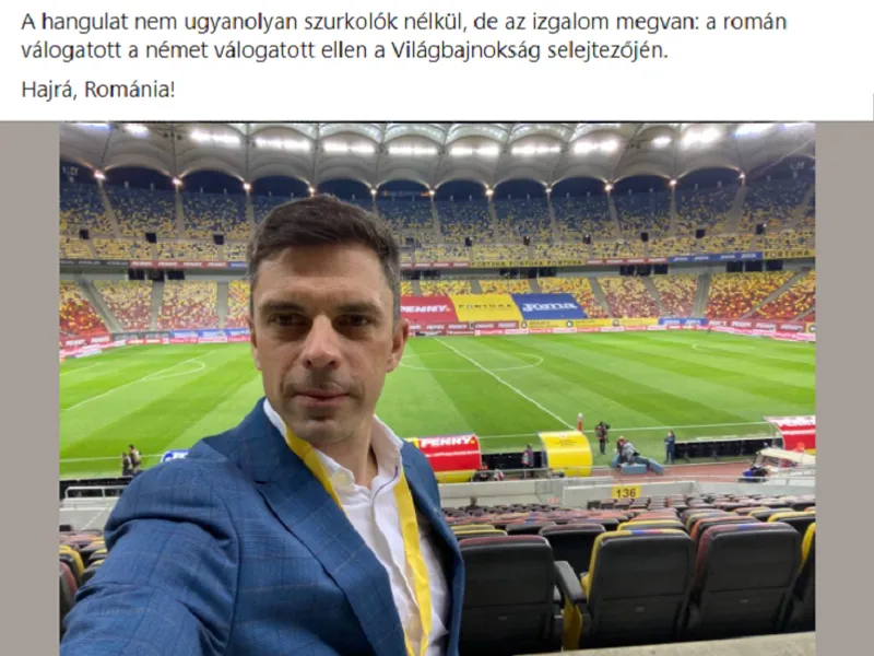 Eduard Novak a rămas singurul ministru care nu-și cere scuze și nici nu plătește pentru că s-a pozat fără mască într-un loc în care nu avea ce să caute Foto: Facebook