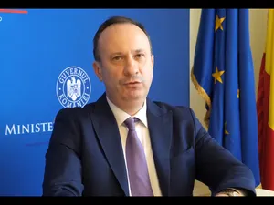 Adrian Câciu, ministrul Finanțelor. Screenshot video conferință