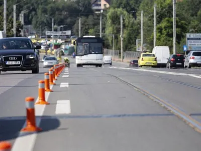 A apărut prima bandă unică pentru transportul în comun/FOTO: ziaruldeiasi.ro