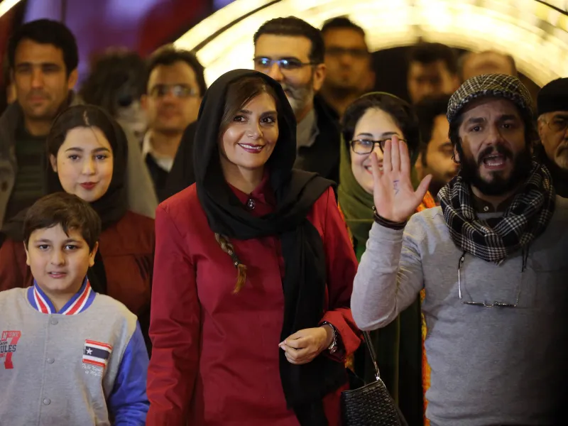 Actrița iraniană Hengameh Ghaziani /foto: Profimedia Images