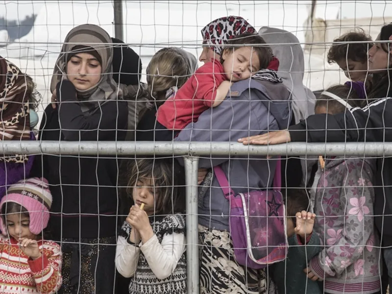 Criză umanitară la frontiera Polonia-Belarus/foto: afp