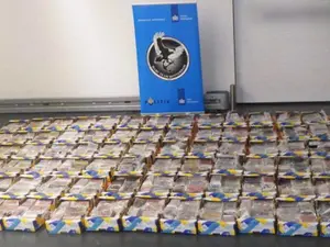 Tone de cocaină confiscate în Rotterdam/Foto: DutchNews.nl