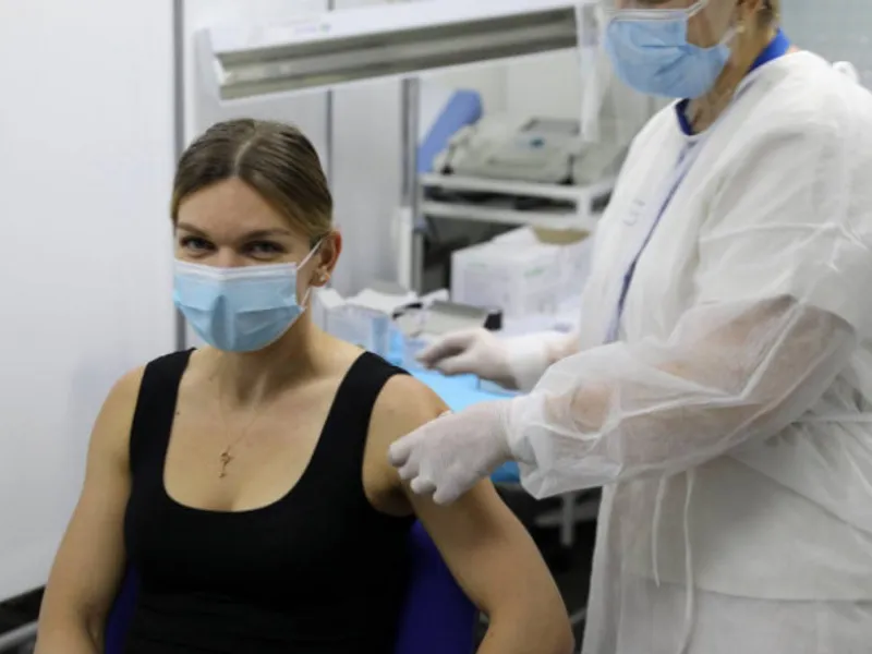 De ce s-a vaccinat Simona Halep cu Pfizer / digi24.ro