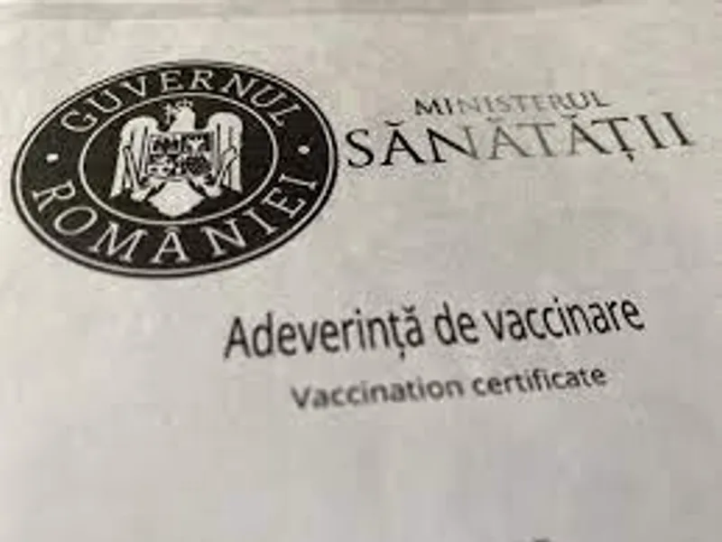 Zeci de cazuri de adeverinţe false de vaccinare/Foto: dsp