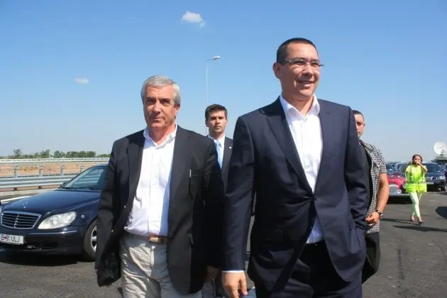 Victor Ponta alături de liderul ALDE, Călin Popescu Tăriceanu/Foto: Ziarul de Constanța