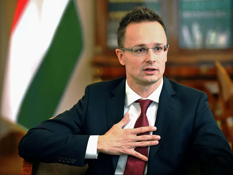 Szijjártó Péter, ministrul ungar de Externe/FOTO: psnews.ro