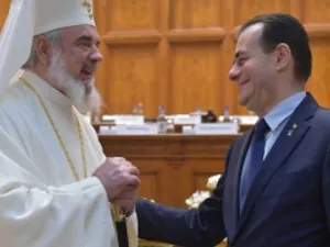 Patriarhul Daniel și premierul Ludovic Orban