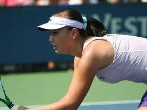 Tenismena chineză Shuai Peng, la US Open, în 2010 - Wikimedia/Robbie Mendelson/CC BY-SA 2.0