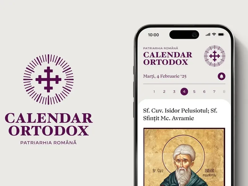 Calendarul bisericesc ortodox are aplicație pe telefonul mobil