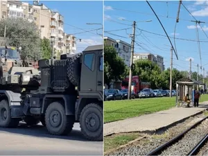 Un convoi militar „a reușit” să rupă rețeaua electrică a tramvaielor, în Arad. Traficul, paralizat - Foto: Colaj/ Imagine cu caracter ilustrativ