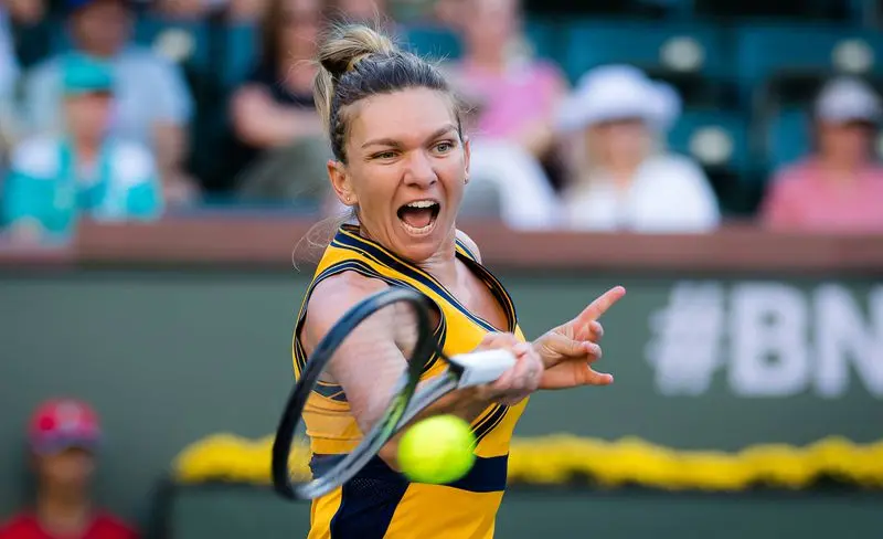 Simona Halep s-a calificat în optimile turneului WTA de la Moscova. / Foto: gsp.ro