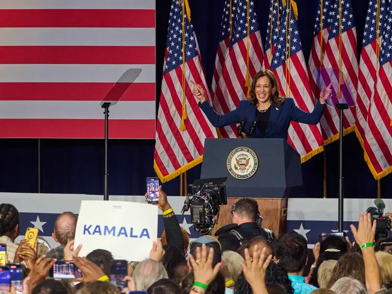 Kamala Harris, campanie în forță. Pune „tunurile” pe Trump: „Vrea să ne ducă țara în înapoiere” - Foto: Profimedia images