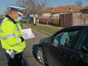 Control al Poliției în pandemie/FOTO: facebook.com