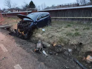 Mașină cu refugiați din Ucraina, accident în Neamț / FOTO: stiri-neamt.ro