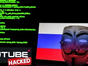 Hackerii Anonymous au spart "YouTube-ul rusesc". "RuTube va dispărea probabil pentru totdeauna"/FOTO: twitter/Anonymous