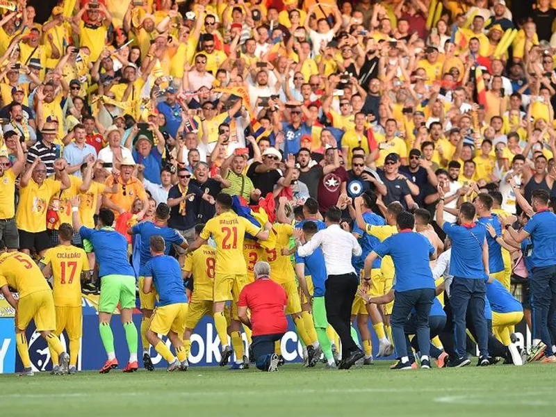 Suporteri ai echipei României/Foto: Gettyimages