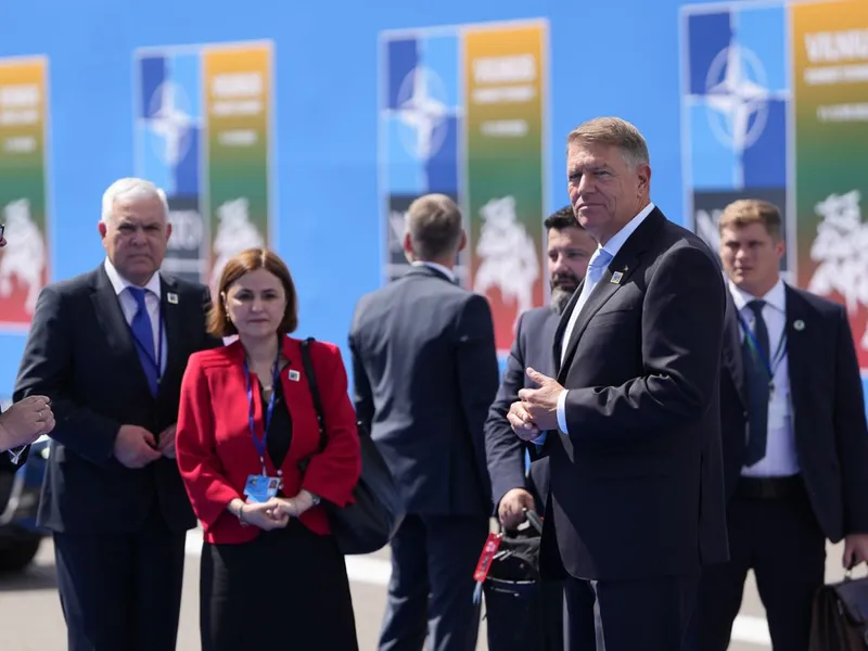 Klaus Iohannis, la Summitul NATO - Foto: presidency.ro