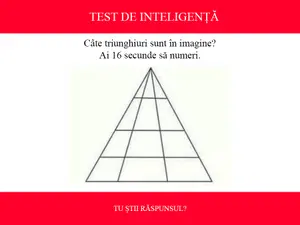 TEST DE INTELIGENȚĂ Câte triunghiuri sunt în imagine? Ai 16 secunde pentru a număra - Foto: Colaj Newsweek / jagranjosh.com