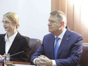 Lia Savonea și Klaus Iohannis. Foto Inquam Photos/Octav Ganea