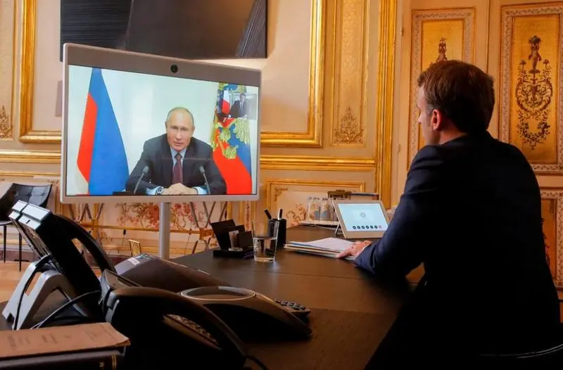 Macron, o nouă discuție cu Putin / Foto: politico.eu