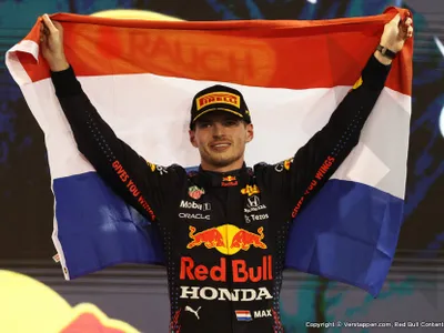 Max Verstappen, pentru prima dată campion mondial. FOTO: Facebook