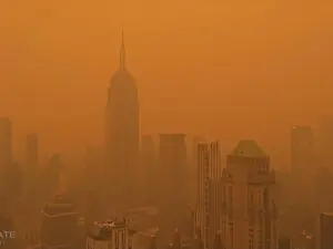 Imagini apocaliptice în New York - Foto: Earthcam